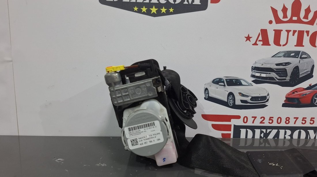 Centura siguranta dreapta fata 4G8857706M AUDI A6 C7 Avant (4G5, 4GD) 3.0 TFSI quattro 333 cai