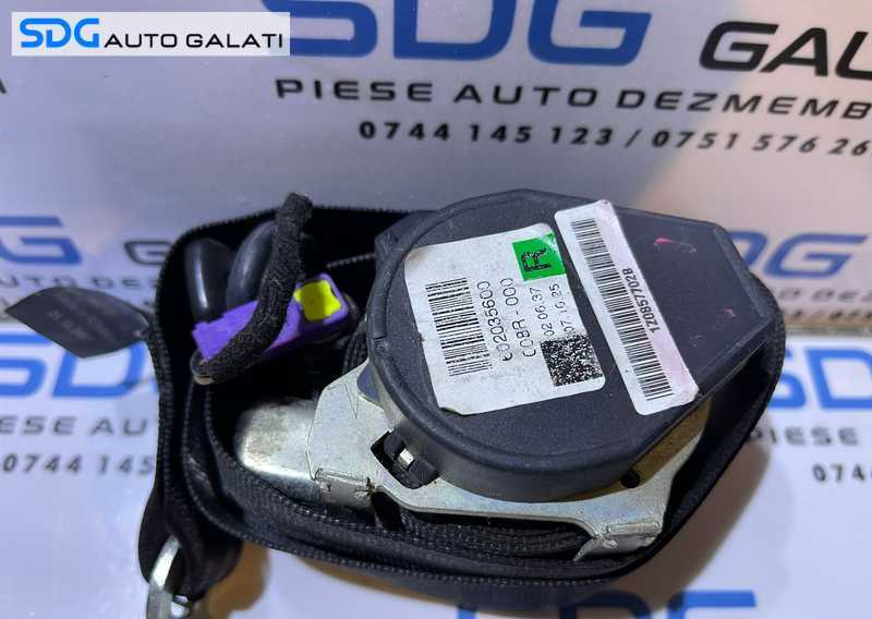 Centura Siguranta Dreapta Fata Pasager Skoda Octavia 2 2004 - 2013 Cod 1Z0857702B