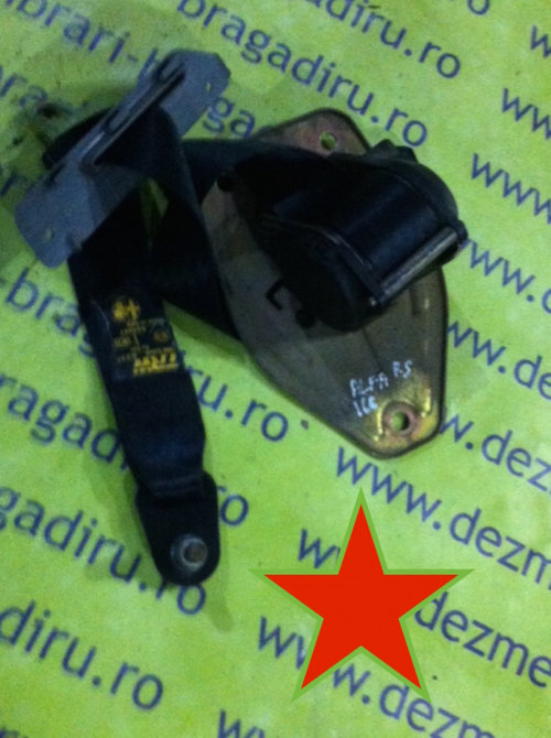 Centura siguranta dreapta spate Alfa Romeo 166 936 [1998 - 2007] Sedan 2.4 JTD MT (136 hp) 20V