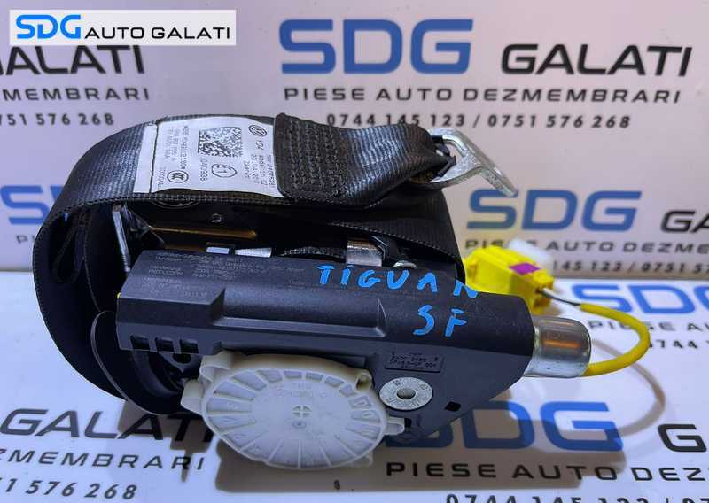 Centura Siguranta Stanga Fata Sofer VW Tiguan 2008 - 2018 Cod 5N2857705A