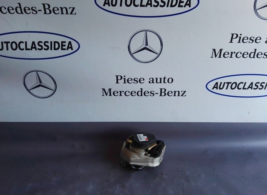 Centura siguranta stanga spate Mercedes E class w211 A2118600185 bej