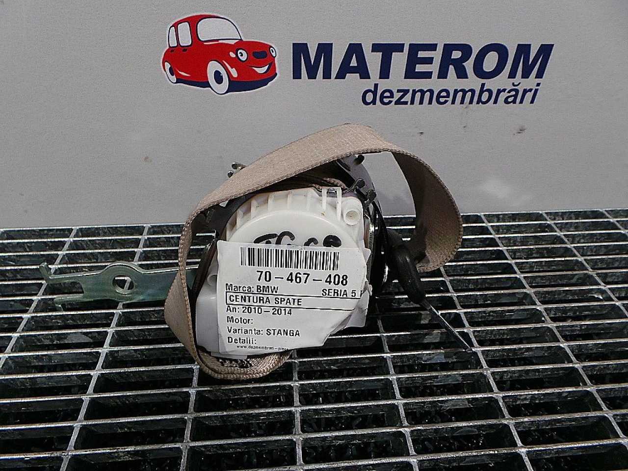 CENTURA SPATE STANGA BMW SERIA 5 F 10 SERIA 5 F 10 - - (2010 2014)