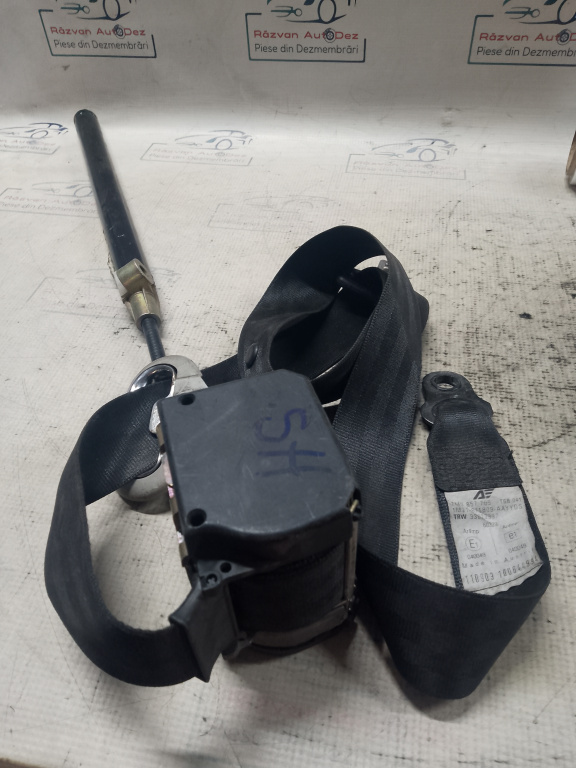 Centura stânga fata cu pretensioner Volkswagen Sharan 2003, 7M3857705