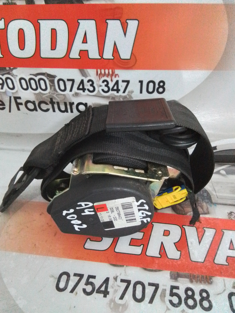 Centura stanga fata Audi A4 (2001-2004) [8E2, B6] 1.9 Motorina 2002, 193857737A / 8E0857705F