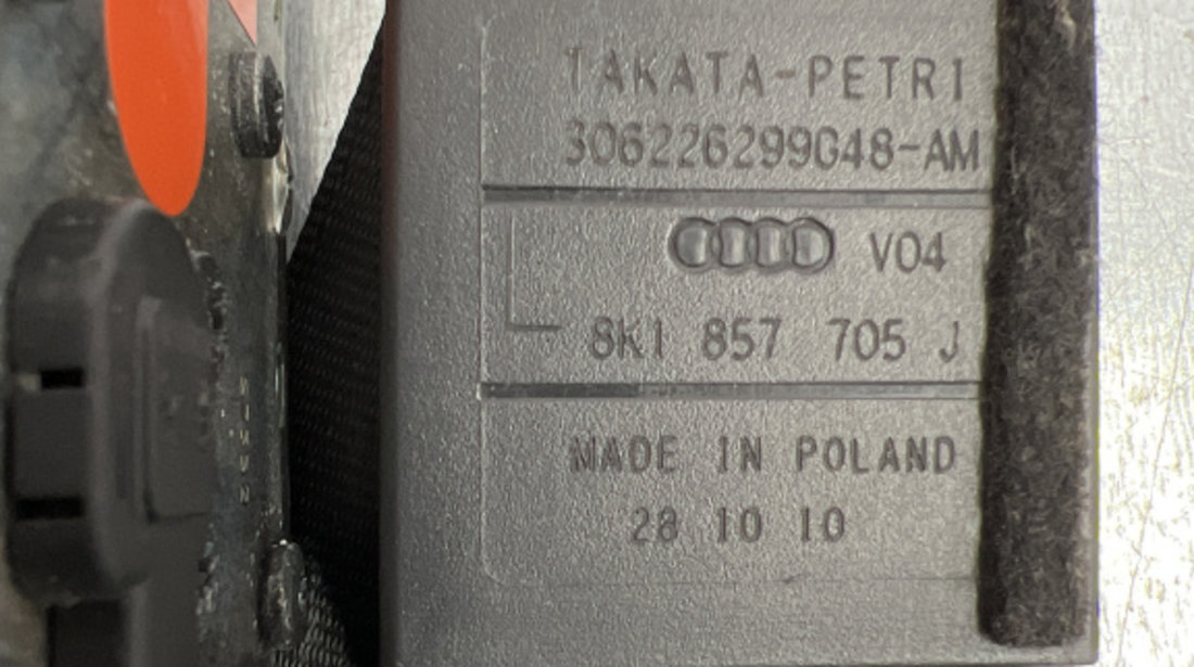 Centura stanga fata Audi A4 B8 Avant 2.0 TDI DPF Multitronic, 143cp sedan 2010 (8K1857705J)
