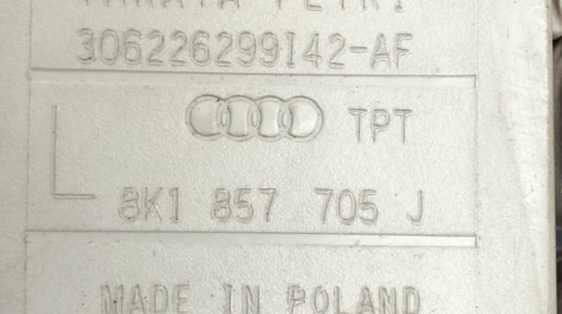 Centura stanga fata Audi A4 B8 Avant 2.0 TDI DPF Multitronic, 143cp sedan 2010 (8K1857705K)