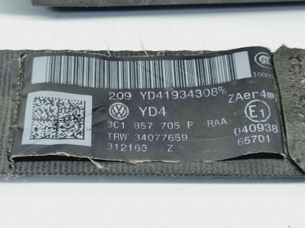 Centura stanga fata Volkswagen Passat B6 Variant (3C5) [Fabr 2005-2010] 3C1857705P
