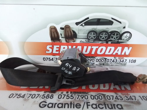 Centura stanga spate Audi A4 (2004-2008) [8EC, B7] 2.0 Motorina 2007, 8E5857805D