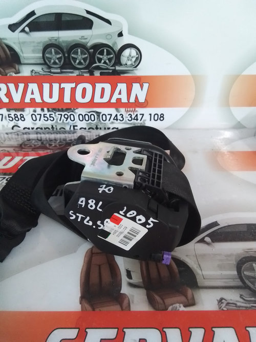Centura stanga spate Audi A8 (2002-2009) [4E] D3 3.0 Motorina 2005, 4E0857805B