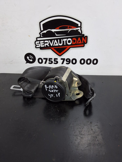 Centura stanga spate Skoda Rapid (2012-2017) 1.6 Motorina 2014, 7N0857737