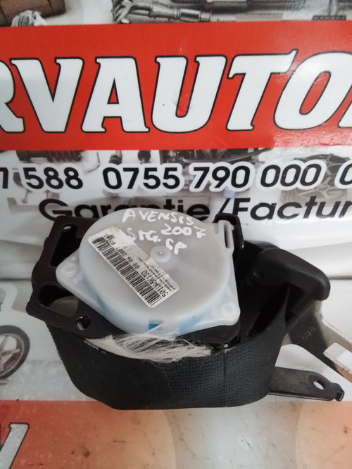 Centura stanga spate Toyota Avensis (2003-2008) T25 2.0 Motorina 2007, 7337005081