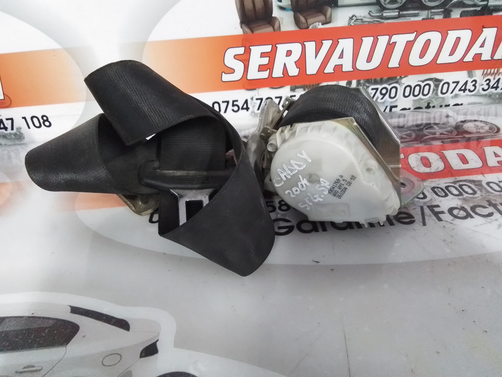 Centura stanga spate Volkswagen Caddy 2 (1995-2004) 1.9 Motorina 2004, 2K0857811C / 1J0857731C