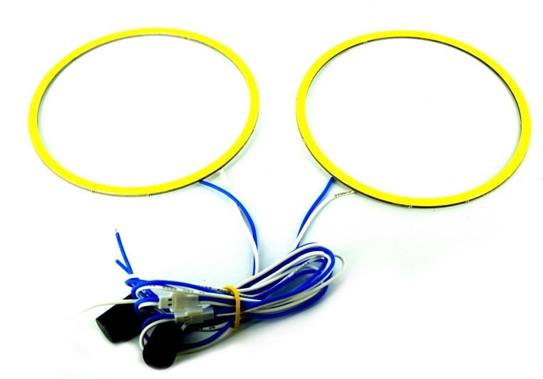 Cerc Led Cob 80MM 12V Alb ( Pret / Buc ) 050917-2