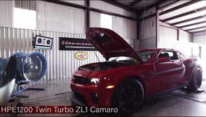 Ceva e magic in Texas. Hennessey scoate din joben un Camaro cu 1145 CP la roti