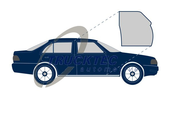 Cheder usa fata dreapta (0253033 TRU) MERCEDES-BENZ