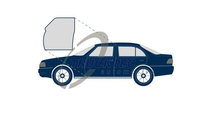 Cheder usa Mercedes limuzina (W124) 1984-1993 #2 0...