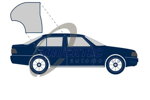Cheder usa spate dreapta (0253077 TRUCKTEC) MERCEDES-BENZ