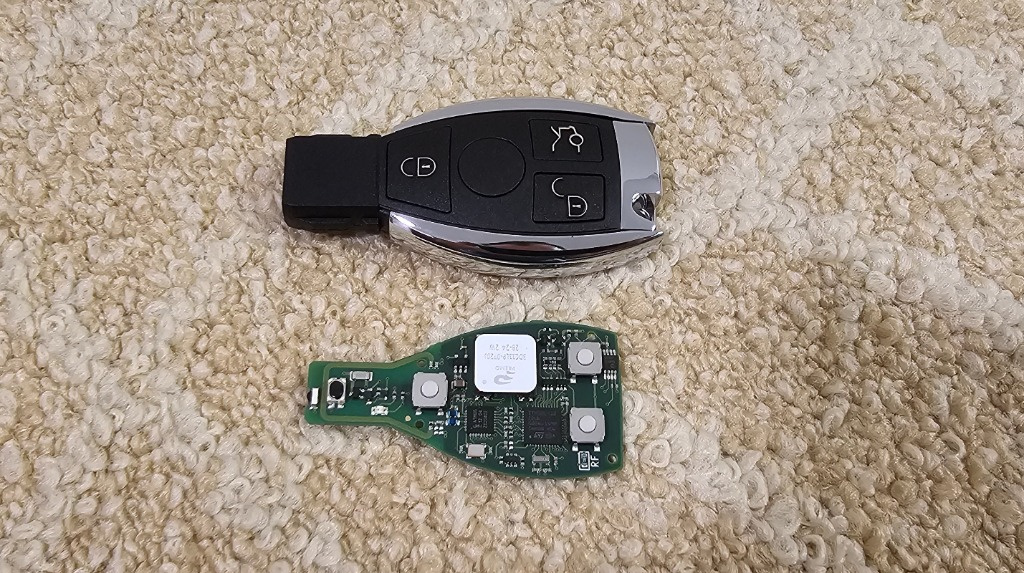 Cheie CG MB 08 cu Keyless Go Key 2-in-1 315MHz/433MHz Mercedes W164 W221 W216 2005-2010