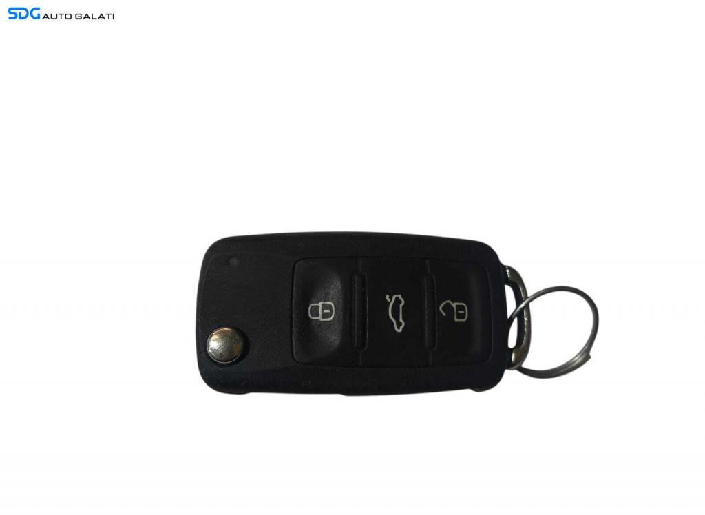 Cheie Cheie Originala cu Placa CIP 3 Butoane Volkswagen Golf 6 2008 - 2013 Cod 5K0837202AD [L7093]