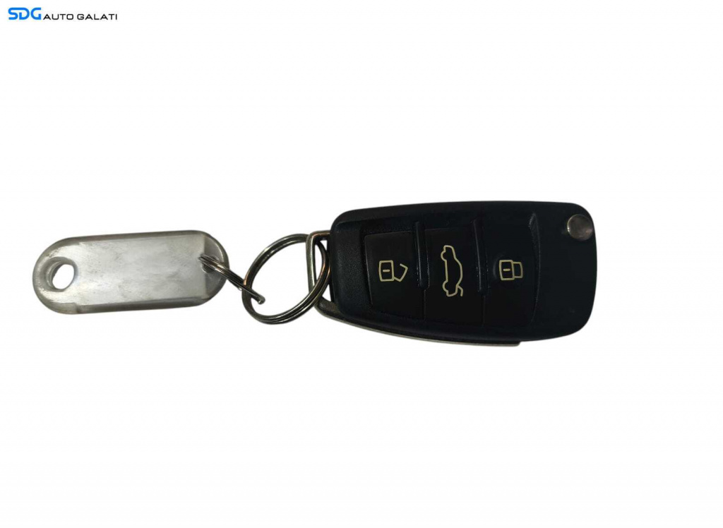 Cheie Cheie Originala cu Placa CIP Telecomanda Audi A1 2010 - 2018 Cod 8X0837220D [L7096]