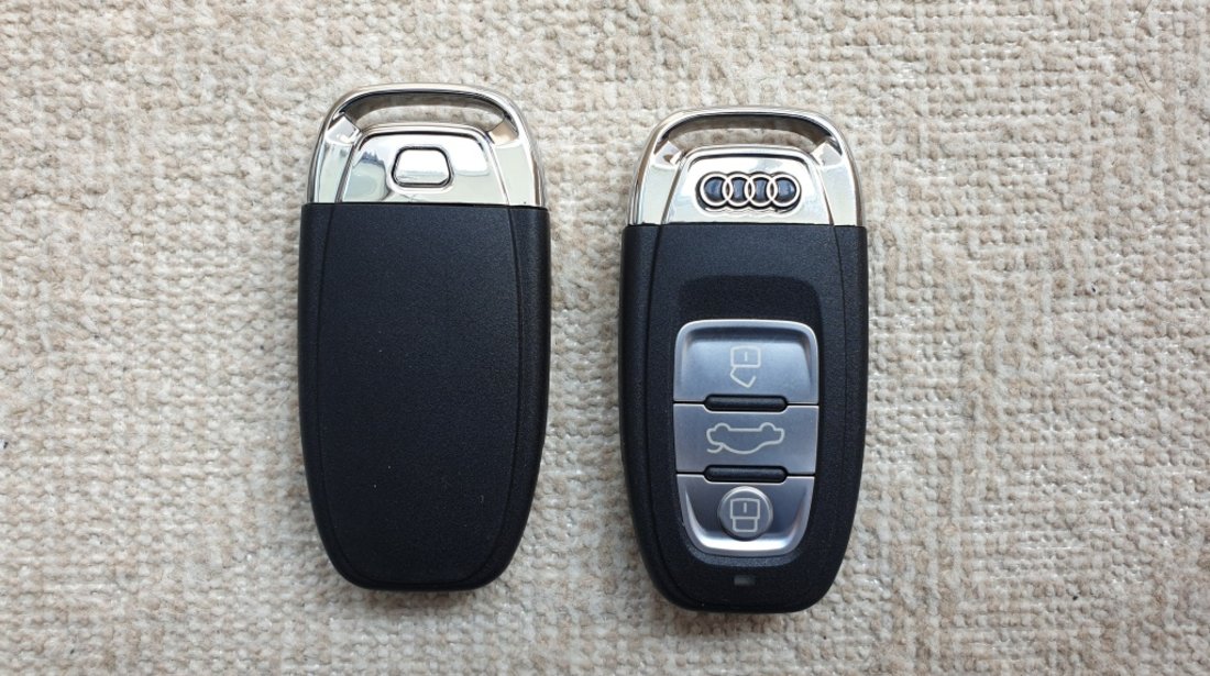 Cheie completa Audi 433Mhz PCF7945AC 3 butoane Smart Remote Key