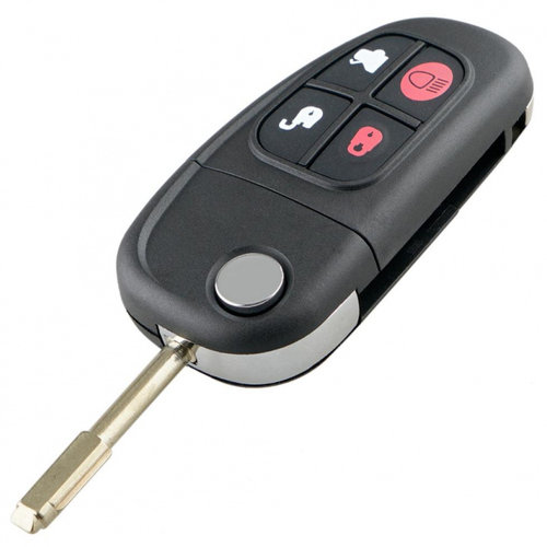 Cheie Completa Jaguar 4 Butoane Cu Electronica Si Cip CJA 012