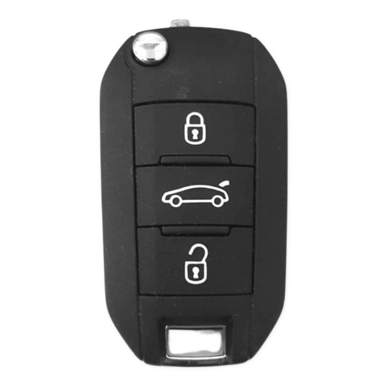Cheie Completa Peugeot 3 But Cu Electronica Si Cip CPE 025