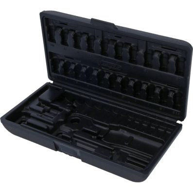 CHEIE DINAMOMETRICA CU CLICHET 3/8 ERGOTORQUE PRECISION CU BUTON ROTATIV. 10-50NM 516.1422 KS TOOLS