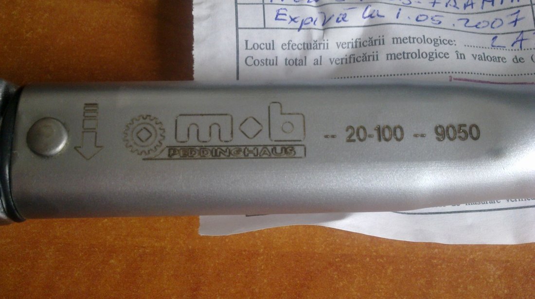 Cheie dinamometrica Profesionala 1/2 marca MOB Franta