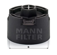 Cheie filtru ulei (LS6 MANN-FILTER)