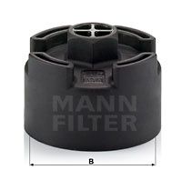 Cheie filtru ulei (LS62 MANN-FILTER)