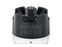 Cheie filtru ulei (LS9 MANN-FILTER)