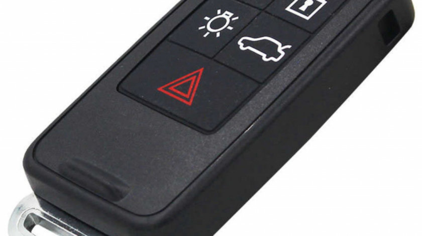 Cheie Volvo Smartkey 5 But Completa Cu Electronica Si Cip 433 Mhz CVO 014