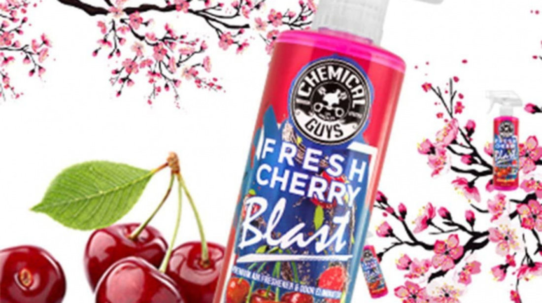 Chemical Guys Fresh Cherry Balast Premium Aer Freshener Odor Eliminator 473ML AIR22816
