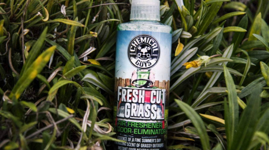 Chemical Guys Fresh Cut Grass Aer Freshenerodor Eliminator 473ML AIR24316