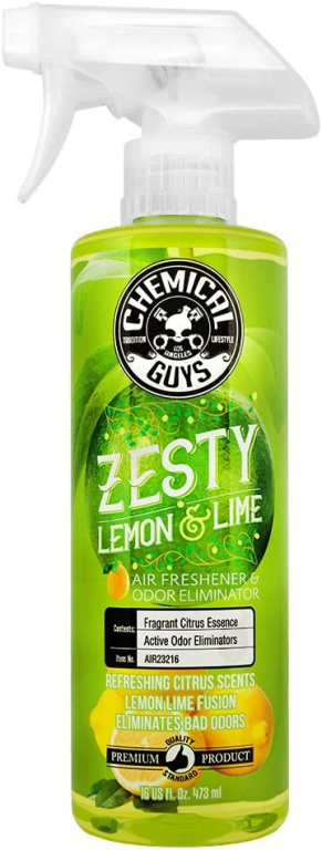 Chemical Guys Zesty Lemonlime Aer Freshenerodor Eliminator Odorizant AIR_232_16