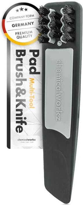 Chemical Workz Pad Brush And Knife Perie Curatare Bureti Si Blana Polish CW-PBK