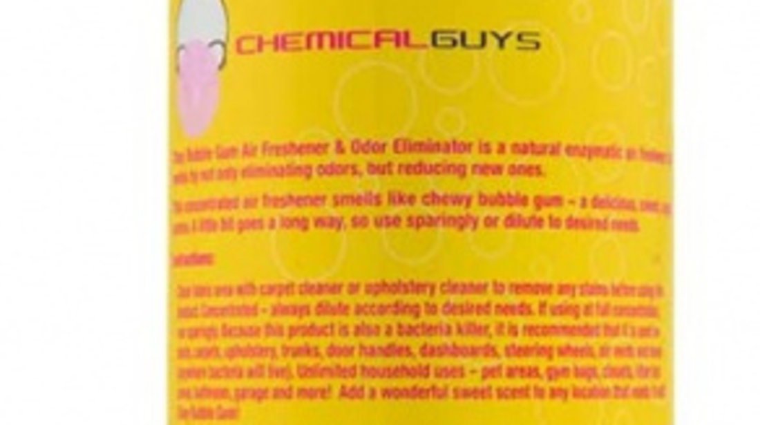 Chemicals Guys Chuy Bubble Gum Aer Freshenerodor Eliminator Odorizant Auto AIR_221_16