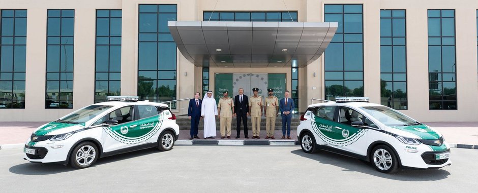 Chevrolet Bolt pentru Politia din Dubai