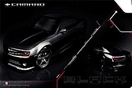 Chevrolet Camaro Black vine la SEMA Chevrolet Camaro Black vine la SEMA