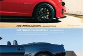 Chevrolet Camaro ZL1 - Brosura Oficiala