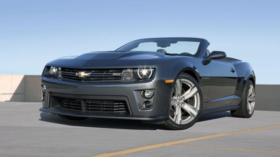 Chevrolet Camaro ZL1 Convertible porneste de la 60.445 dolari