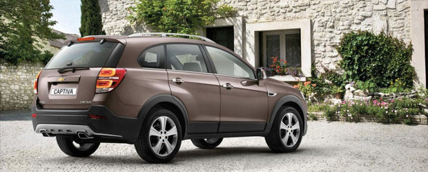 Chevrolet Captiva facelift isi face debutul la Geneva