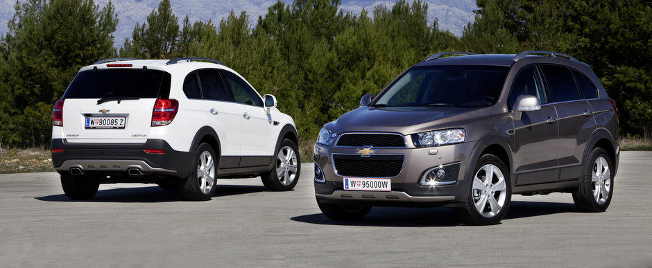 Chevrolet Captiva porneste de la 26.500 de euro cu TVA Chevrolet Captiva porneste de la 26.500 de euro cu TVA