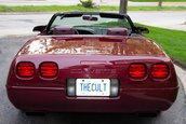 Chevrolet Corvette Convertible 40th Anniversary cu 3.093 de kilometri la bord