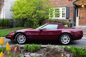 Chevrolet Corvette Convertible 40th Anniversary cu 3.093 de kilometri la bord