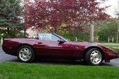 Chevrolet Corvette Convertible 40th Anniversary cu 3.093 de kilometri la bord