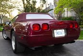 Chevrolet Corvette Convertible 40th Anniversary cu 3.093 de kilometri la bord