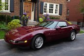 Chevrolet Corvette Convertible 40th Anniversary cu 3.093 de kilometri la bord