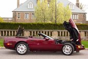 Chevrolet Corvette Convertible 40th Anniversary cu 3.093 de kilometri la bord